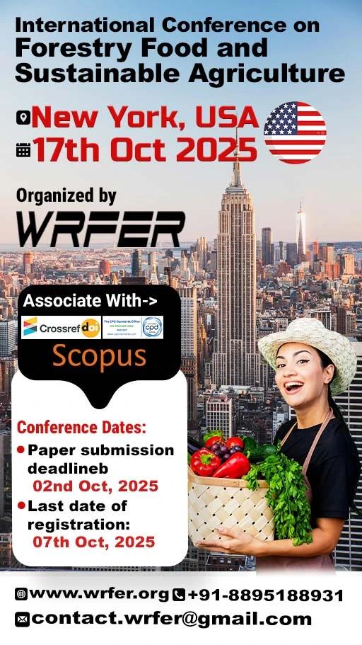 Forestry Food and Sustainable Agriculture Conference in USA